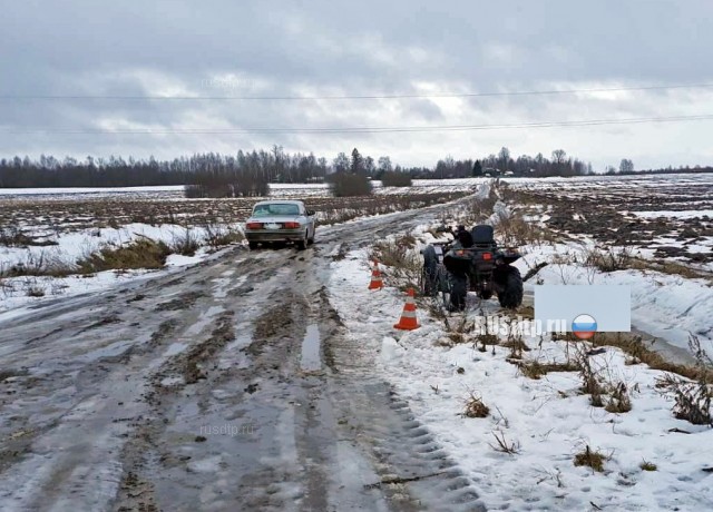 В Вологодской области в ДТП погиб водитель квадроцикла