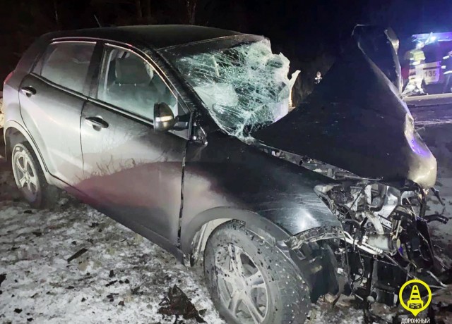Оба водителя погибли в ДТП на трассе Санкт-Петербург — Псков