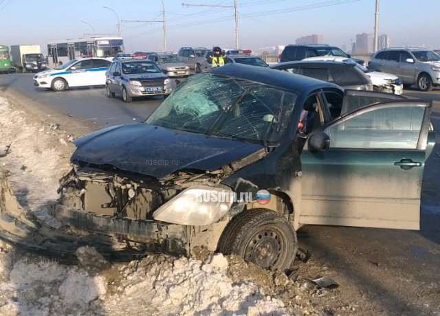 В Новосибирске в ДТП погибла женщина-водитель «Тойоты»