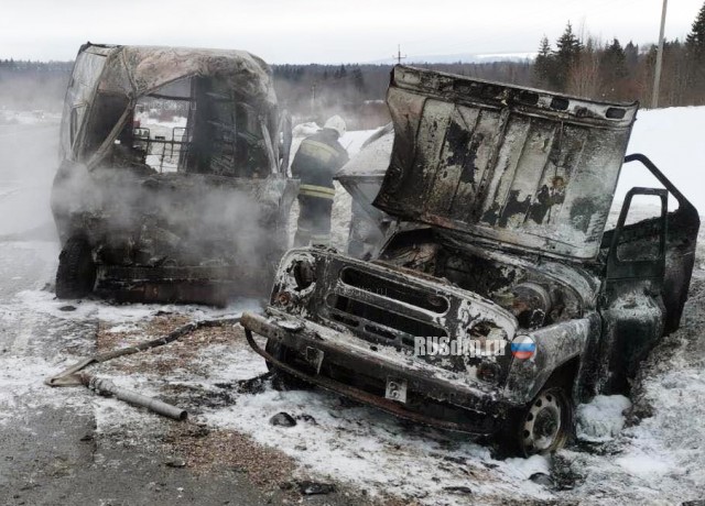 Четыре человека погибли в огненном ДТП в Пермском крае