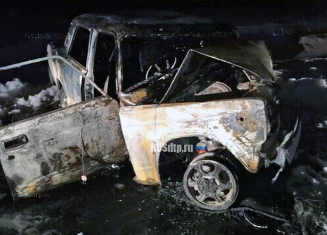 Водитель сгорел в машине на трассе Екатеринбург — Курган