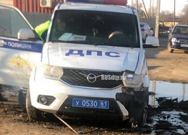 Двое тяжело пострадали в ДТП с участием машины ДПС в Ростовской области. ВИДЕО