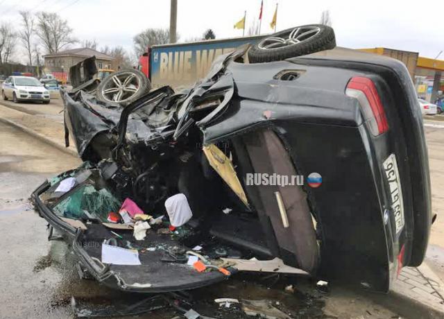 Водитель BMW погиб в ДТП в Липецке