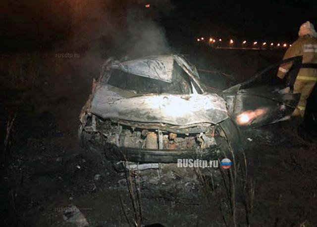 Двое сгорели в автомобиле в ДТП под Саратовом