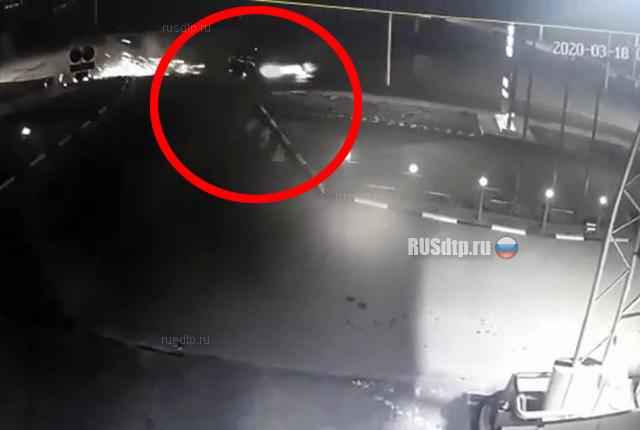 Появилось видео с моментом смертельного ДТП в Волгодонске