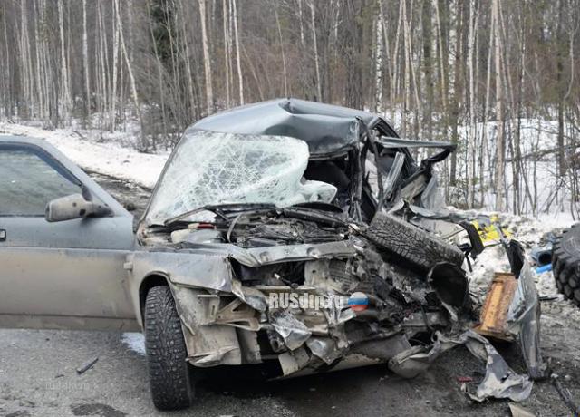 25-летний водитель легковушки погиб в ДТП под Нижним Тагилом