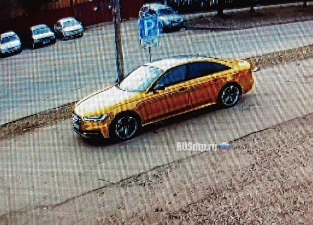 Во время погони за «золотым» Audi в Твери пострадал гражданский автомобиль. ВИДЕО