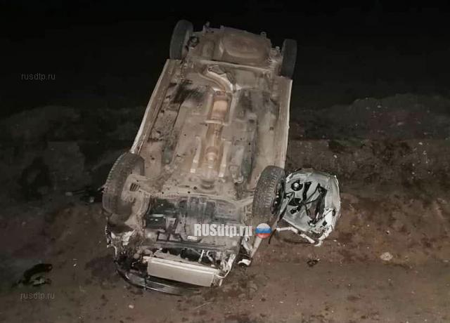 Под Самарой двое мужчин погибли, вылетев на автомобиле в кювет