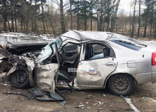 Мужчина и женщина погибли в массовом ДТП в Ивановской области