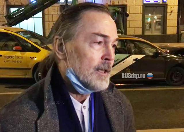 Никас Сафронов попал в ДТП в Москве. ВИДЕО