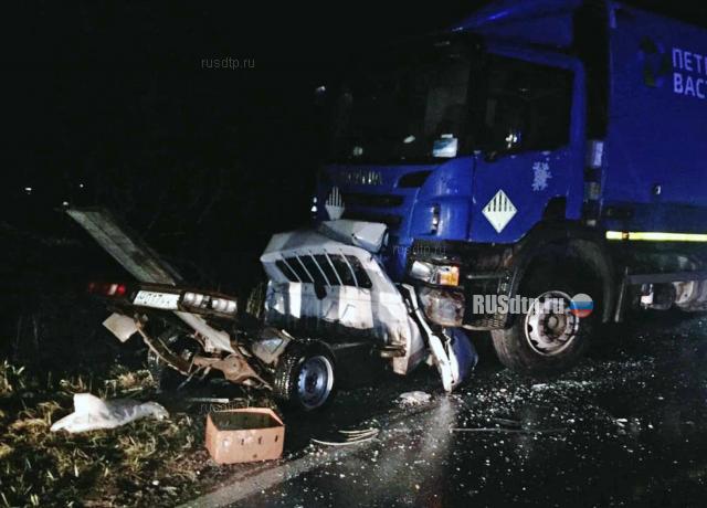 Водитель «каблука» погиб в ДТП во Всеволожском районе