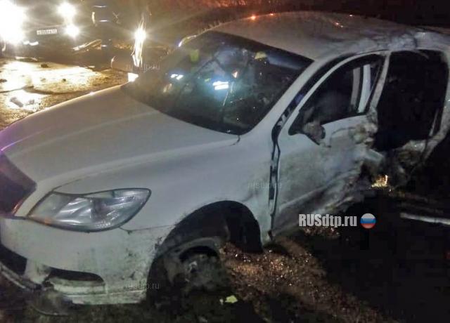 Пассажир «Шкоды» погиб в ДТП в Великом Новгороде