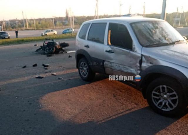 Пассажир мотоцикла погиб в ДТП в Донецке