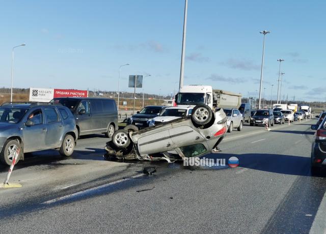 Водитель Peugeot 206 погиб в ДТП на КАД