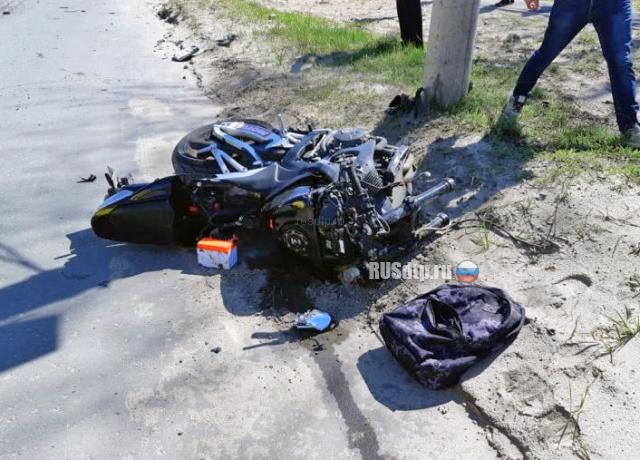 Мотоциклист погиб в ДТП в Волжске