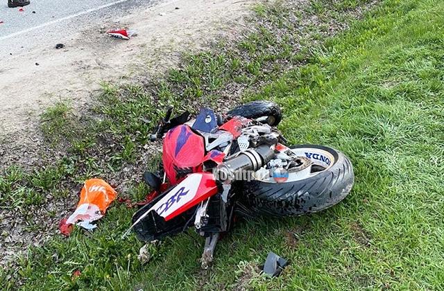 Мотоциклист погиб в ДТП в Сланцах