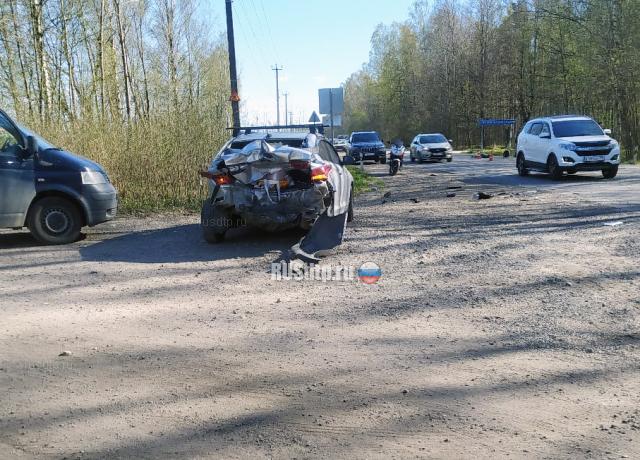 Мотоциклист погиб в ДТП в Ломоносовском районе