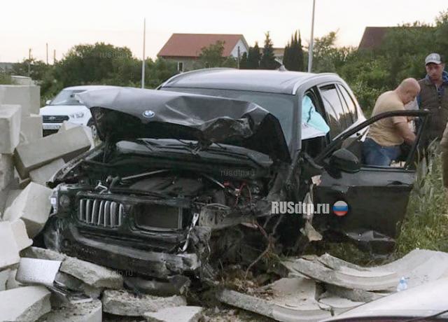 Пьяный на BMW устроил ДТП на Монастырском шоссе в Севастополе