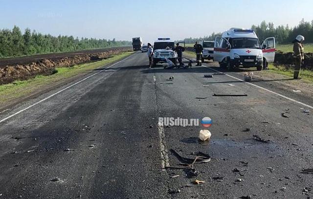 Водитель «Лады» погиб в ДТП в Саратовской области