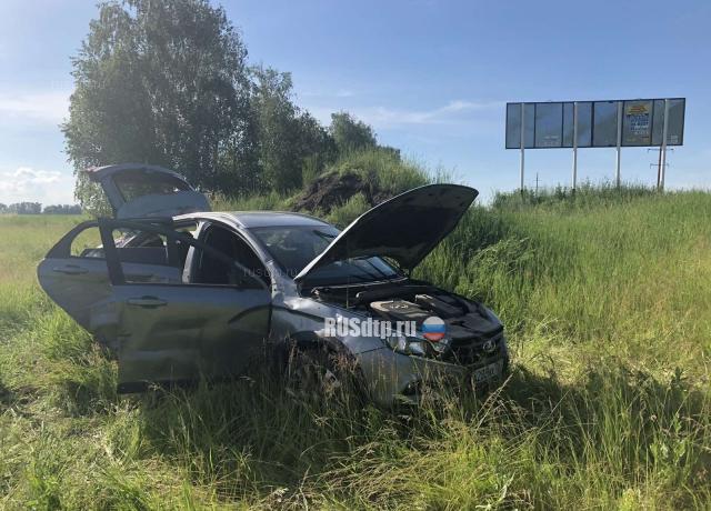 Трое детей и водитель пострадали в ДТП под Тольятти. ВИДЕО