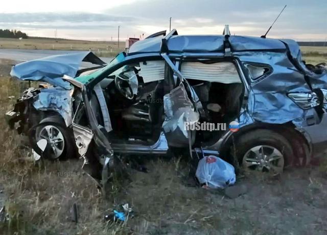 Два пассажира «Ниссана» погибли в ДТП в Чебаркульском районе