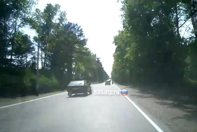 Водитель скрылся с места ДТП в Железногорске