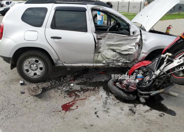 Мотоциклист погиб в утреннем ДТП в Тамбове