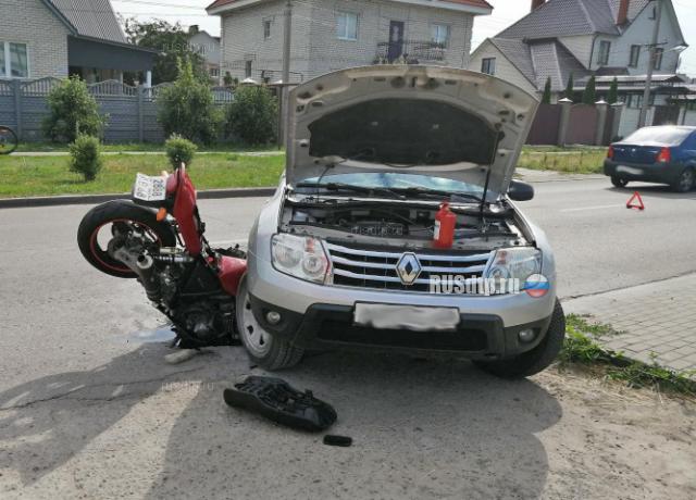 Мотоциклист погиб в утреннем ДТП в Тамбове