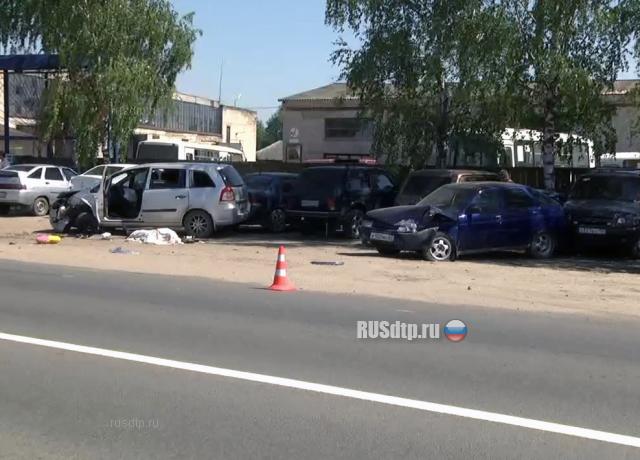 Последние секунды жизни водителя в Нижегородской области. ВИДЕО