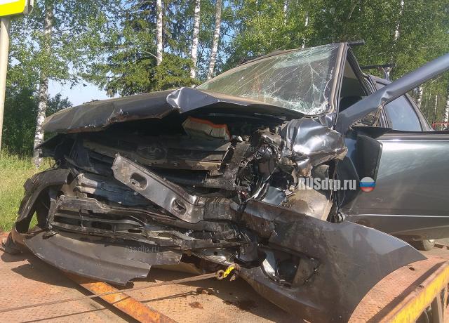 Водитель «Лады» погиб в ДТП в Удмуртии