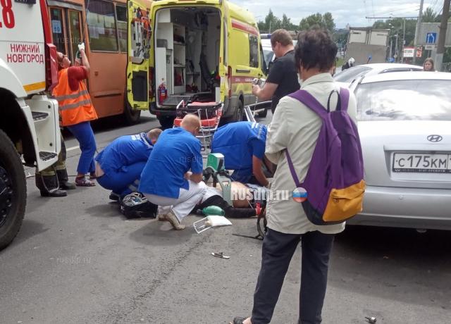 Водитель Hyundai погиб в ДТП на проспекте Гагарина в Нижнем Новгороде