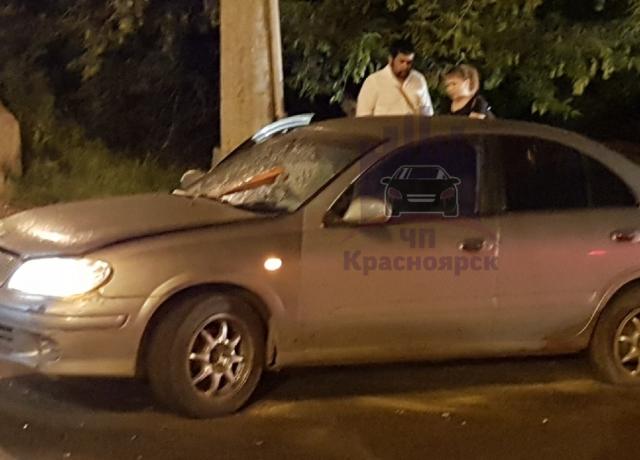 В Красноярске в ДТП погиб мотоциклист. ВИДЕО