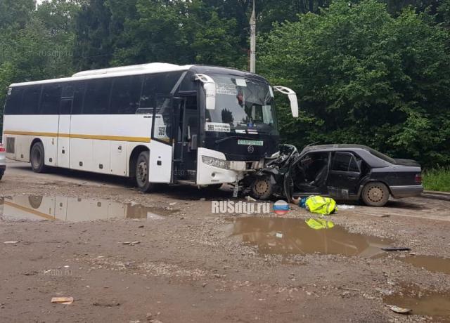 В Наро-Фоминске в ДТП с автобусом погиб человек