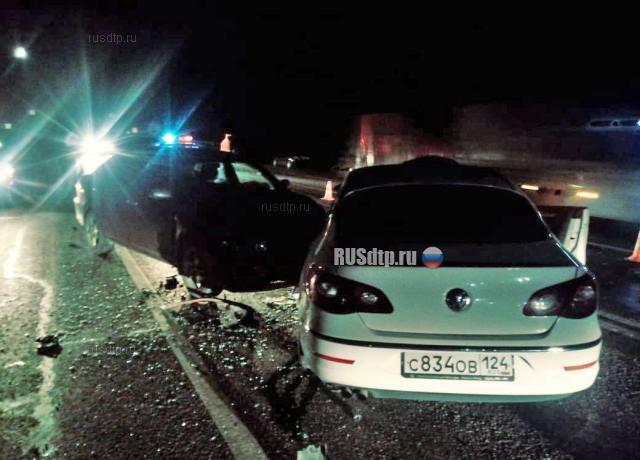На трассе «Енисей» по вине пьяного водителя погиб 62-летний мужчина