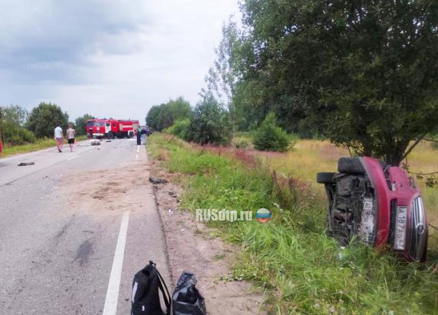 Трое подростков разбились на скутере в Тверской области