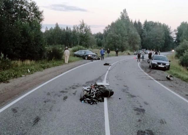 Мотоциклист погиб в ДТП во Всеволожском районе