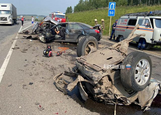 Четыре человека погибли в ДТП на трассе «Сибирь» в Канском районе