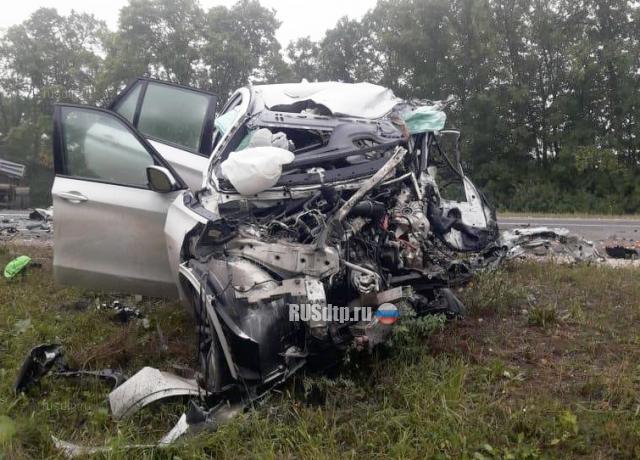 Уснувший водитель BMW X5 погиб в ДТП на трассе М-5