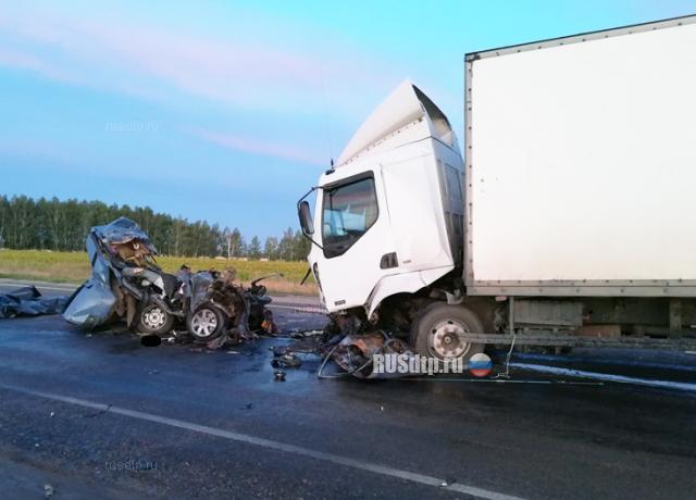 5 человек погибли под встречным грузовиком в Алтайском крае