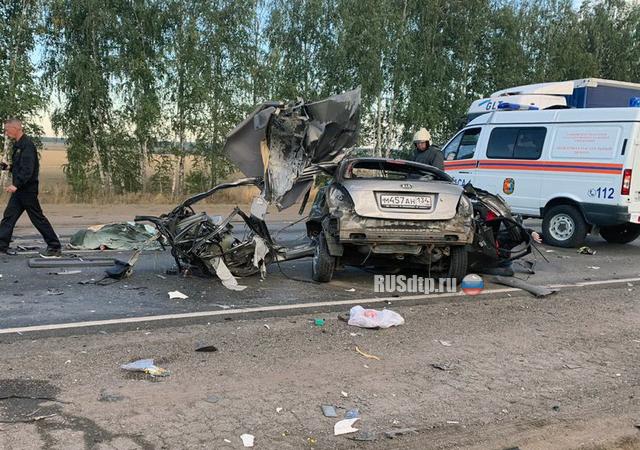 Четыре человека погибли в ДТП на трассе Р-22 «Каспий» под Тамбовом