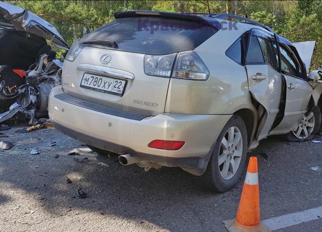 Водитель «Тойоты» погиб в ДТП на Енисейском тракте