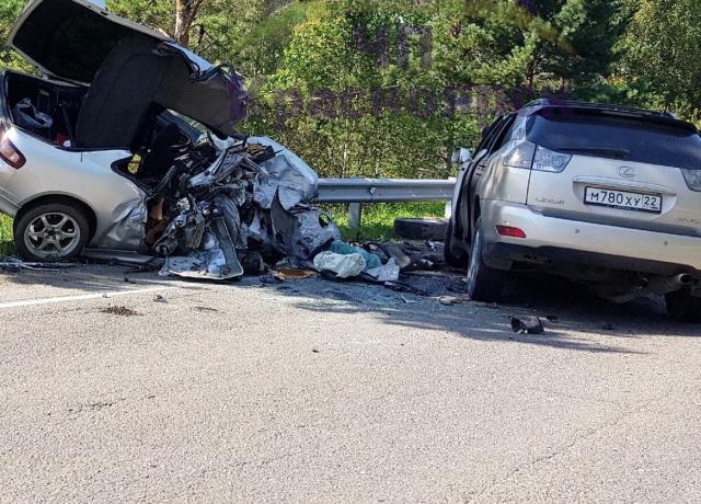 Водитель «Тойоты» погиб в ДТП на Енисейском тракте