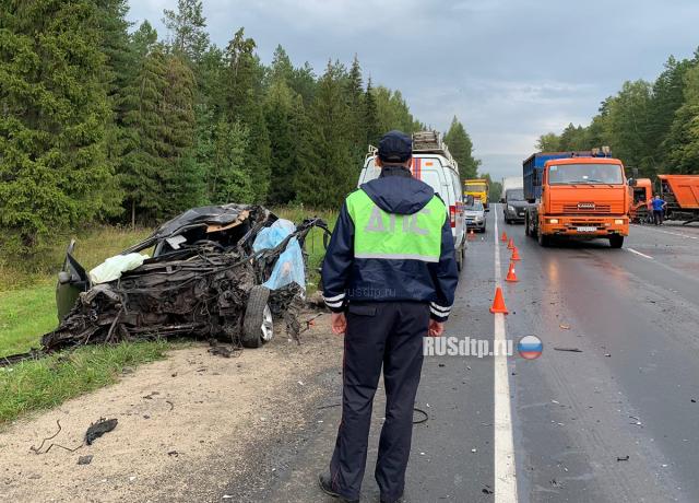 Водитель легковушки погиб в ДТП в Ивановском районе
