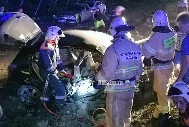 Пассажир «Киа» погиб в ДТП под Анапой
