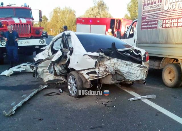 Водитель «Тойоты» погиб в ДТП под Брянском