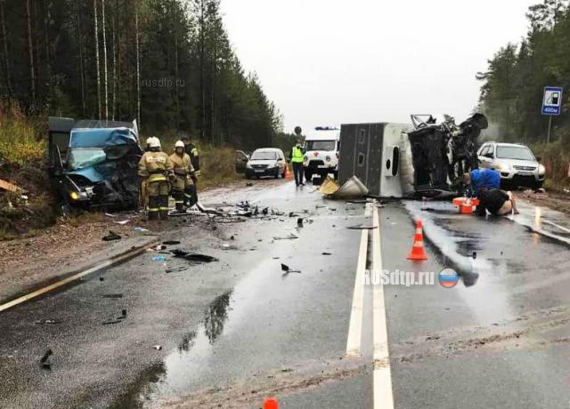 Двое взрослых и ребенок погибли в ДТП с микроавтобусом в Кировской области