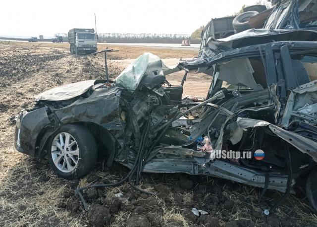 Три человека погибли в ДТП на автодороге Воронеж — Луганск
