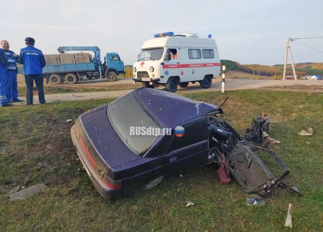 В Башкирии в ДТП погибла 64-летняя пассажирка автомобиля