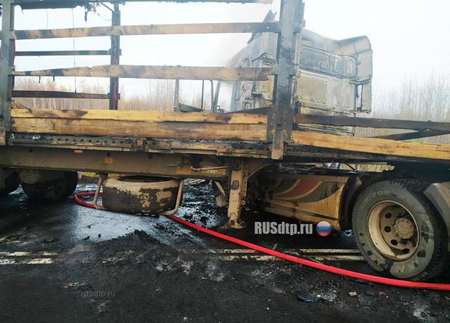 Водитель «Лады» погиб в огненном ДТП на трассе «Вилюй»