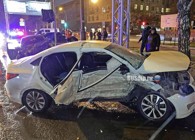 Пассажирка «Соляриса» погибла в ДТП в Новосибирске